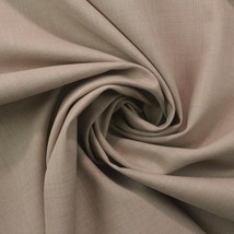 P Kaufmann Modern Touch Oatmeal Solid Beige Furniture Fabric By Yard 55"W - $11.64