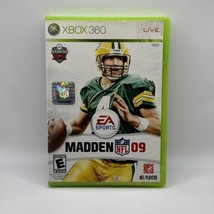 Madden NFL 09 (Microsoft Xbox 360, 2008) - Manual Included - $8.24