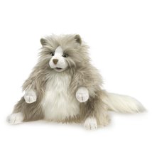 Folkmanis Fluffy Cat Hand Puppet - £38.31 GBP