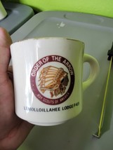 Vintage Boy Scouts of America Coffee Mug Cup BSA Order Of The Arrow Lodge #415 - £21.52 GBP