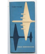 Pan American World Airways Flight Folder &amp; Contents Jet Clippers 1959 - £52.93 GBP