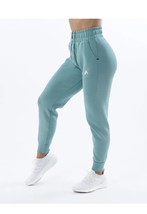 ALPHALETE WOMEN&#39;S ELMTS RELAXED CUFFED JOGGER - Teal , Size Medium - $35.53