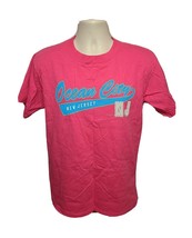 Ocean City New Jersey Adult Medium Pink TShirt - £11.76 GBP