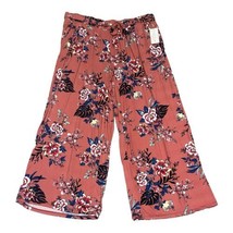 French Laundry Pink Stretch Pants Comfy Floral Flowers Dress Slacks 3X NEW - $30.84