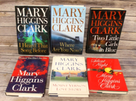 Mary Higgins lot of 6 books, HC Where Are You Now, Silent Night, Mount Vernon VG - $25.79