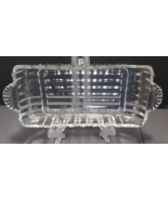 Early American Pressed glass scalloped edge butter dish - £7.47 GBP
