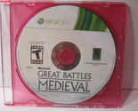 Xbox 360 Video Game: Great Battles - Medieval - Disc Only - $3.50