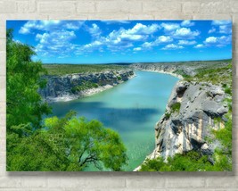 Southwest Texas Landscape, Scenic River - Fine Art Photo on Metal, Canvas, Paper - £24.71 GBP+