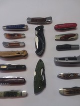  pocket knifes lot of 16 all brand&#39;s  - £37.36 GBP