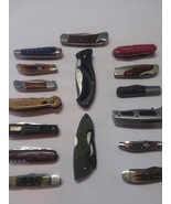  pocket knifes lot of 16 all brand's  - $47.50