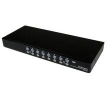 StarTech.com 16 Port Rackmount USB KVM Switch Kit with OSD and Cables - 1U (SV16 - $841.18