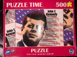 John F. Kennedy Jigsaw Puzzle 500 Pieces JFK - $9.78