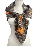 Vintage BURBERRY Silk Scarf Shawl Wrap 90cm x 90cm Made in Italy - $3,659.77 MXN