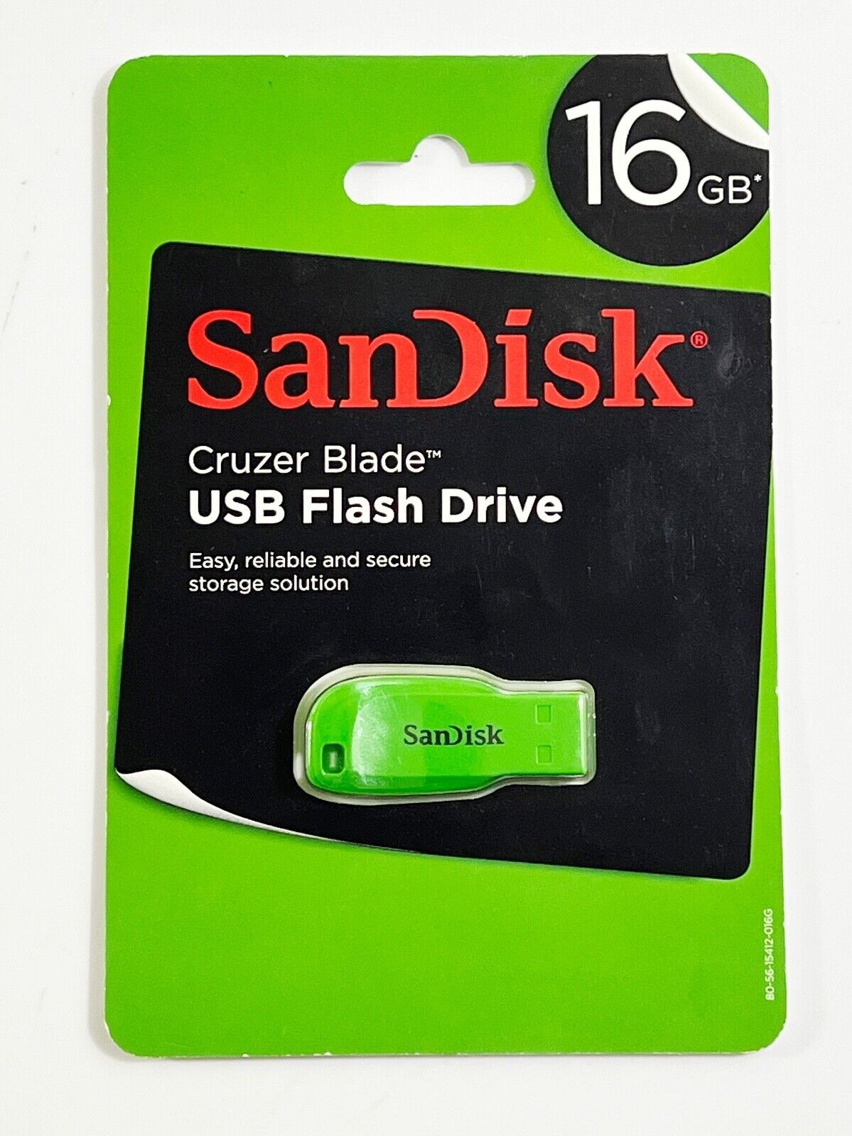Sandisk CRUZER BLADE 16GB SDCZ50C-016G-AW4G USB 2.0 Flash Pen Drive 16G NEW - $7.75