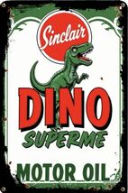 Sinclair  Retro Vintage Gas Gasoline Oil Sign 8x12 inches Station utk - $34.84 CAD