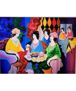 ITZCHAK TARKAY ORIGINAL ACRYLIC ON CANVAS HAND SIGNED COA - $33,703.87 CAD