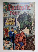 Fantastic Four #58 1967 Stan Lee Jack Kirby Marvel Doctor Doom Comic Silver Age - £28.45 GBP