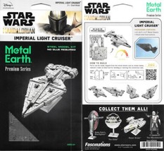 Star Wars The Mandalorian Imperial Light Cruiser Metal Earth Laser Cut Model Kit - £27.40 GBP