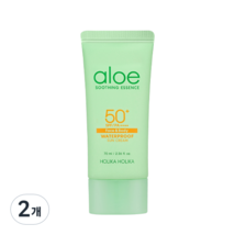Holika Holika Aloe Waterproof Sun Cream SPF 50+ PA++++, 70ml, 2EA - £17.01 GBP