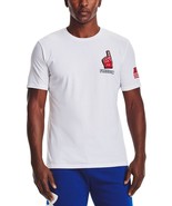 Under Armour Men&#39;s UA Freedom Fun Celebrate T-Shirt- White, Large B4HP - $15.95