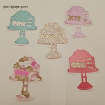 Anna Griffin Set of 5 Handmade Mini Birthday Cake Die Cuts - £4.70 GBP