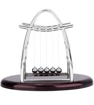 Game Parlor by Meridian Point ~ Desktop Toy For Adults ~ Kinetic Newtons Cradle - £17.93 GBP
