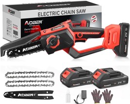 Aoben Mini Chainsaw Cordless 6 Inch Electric Chainsaw Handheld Rechargeable - £100.37 GBP