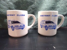 Pair of vintage Ford instant clear coffee mugs - £22.77 GBP