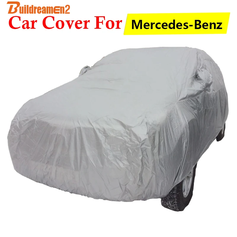 Buildreamen2 Car Cover Sun Shade Rain Snow Protector Auto Cover For - £39.63 GBP+