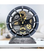 CANADA LINE DESK CLOCK ROUND (HYBRID WALL) 10 INCH CARBON GREY - $110.97 CAD