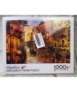 Jigsaw Puzzles for Adults 1000 Piece Cool Classic Venice Canal 14 Plus - £15.90 GBP