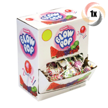 1x Box Charms Assorted Fruit Flavors Blow Pop Lollipops | 180 Per Box | .65oz - £35.48 GBP