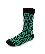 Mens Four Leaf Clover Socks St. Patricks Day Socks Shamrock Socks Gift f... - $243.42 MXN