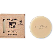 Olivina Men Classic Shave Soap Bourbon Cedar 3.15oz - $15.00