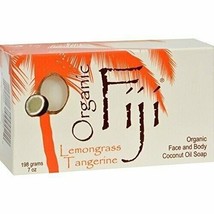 Organic Fiji Cocnt Oil Soap Lmn/Tang 7 Oz - £10.75 GBP
