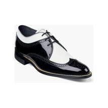 00605, Stacy Adams Leather Shoes Dayton Wingtip Oxford All Colors image 9