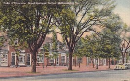 Williamsburg Virginia VA Duke of Gloucester Street Business Section Postcard C07 - $2.99