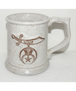 Vtg.Onion River Pottery SHRINERS  Coffee Mug Speckled Stoneware Vermont ... - £19.45 GBP