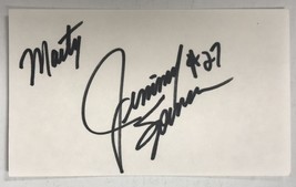 Jimmy Spencer Signed Autographed 3x5 Index Card - NASCAR Great - £11.79 GBP