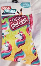 Sock Social Novelty Socks - I Believe In Unicorns - £3.03 GBP