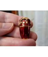 (M-317-A) Pick 1 of 9 colors mini CONGA DRUM tac pin jewelry DRUMS brooc... - $19.94