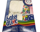 Baby Alive Diapers Pack 6 Count Sealed Doll Fun Play Kids Change Pants B... - £7.43 GBP