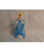 Disney Princess Cinderella Blue Gown PVC Figure or Cake Topper  - £1.50 GBP