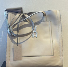 Steve Madden BANATALY Tote Bag Beige Large Handbag Cardholder &amp; - $64.99
