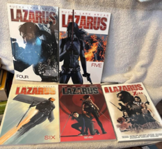Lazarus Vol 4 5 6 7 and X Plus 66 TPB Set Image Greg Rucka Michael Lark - £21.26 GBP
