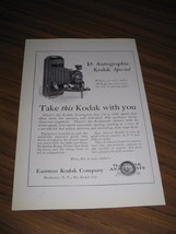 1924 Print Ad Kodak 1A Autographic Special Rochester,NY - £10.95 GBP