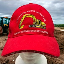 William G McCullough Co Hat Cap Adjustable Excavator Excavating Paving L... - $18.95