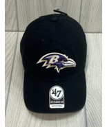 Baltimore Ravens 47 Brand NFL Hat Cap NFL Strapback Adjustable Black - £13.76 GBP