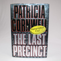 SIGNED The Last Precinct By Patricia Cornwell 1st Edition 2000 HC Book With DJ - £15.12 GBP