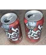 Mr. Pibb “Put It In Your Head” 1990’s Soda Can RARE Set Of 2 - £55.00 GBP